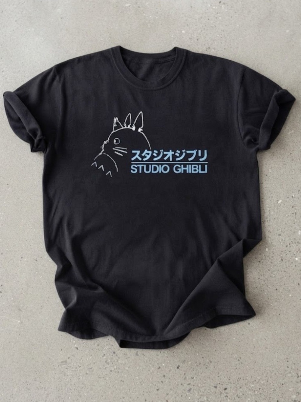 Studio Ghibli Totoro Anime Cotton Gildan T-Shirt